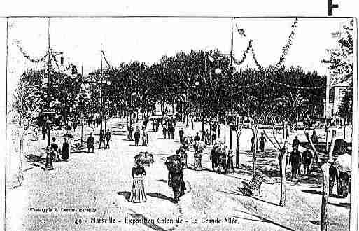 Ville de MARSEILLE Carte postale ancienne