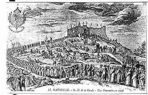 Ville de MARSEILLE Carte postale ancienne