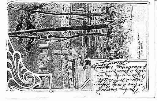 Ville de MARSEILLE Carte postale ancienne