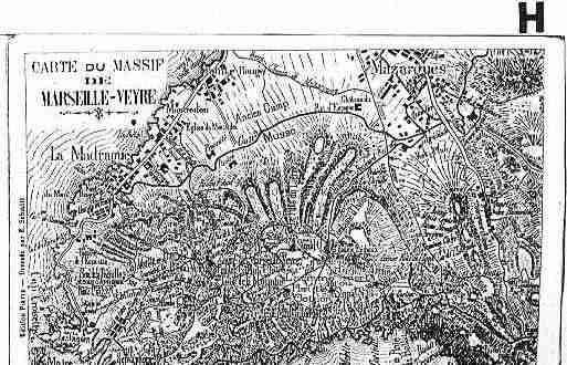 Ville de MARSEILLE Carte postale ancienne