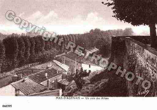 Ville de MASD\'AGENAIS(LE) Carte postale ancienne