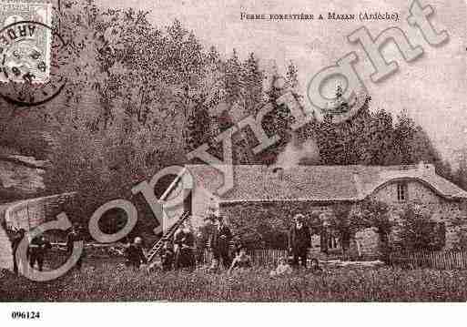 Ville de MAZANL\'ABBAYE Carte postale ancienne