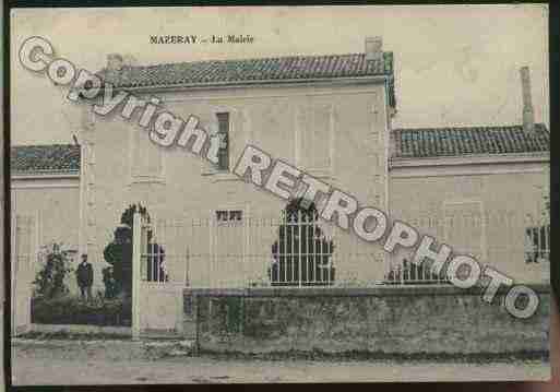 Ville de MAZERAY Carte postale ancienne Ville de MAZERAY Carte postale ancienne