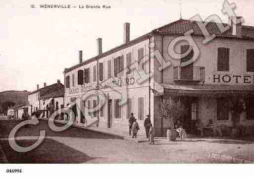 Ville de MENERVILLE Carte postale ancienne