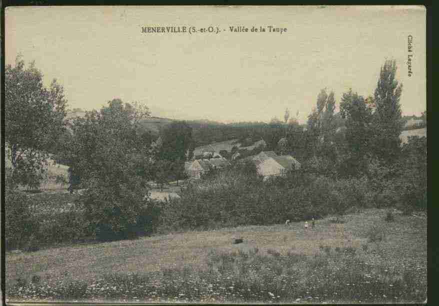 Ville de MENERVILLE Carte postale ancienne