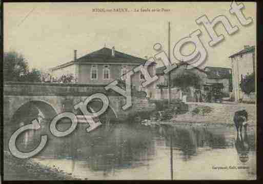 Ville de MENILSURSAULX Carte postale ancienne