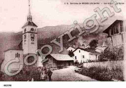 Ville de MERIBELLESALLUES Carte postale ancienne