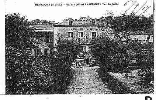 Ville de MERICOURT Carte postale ancienne