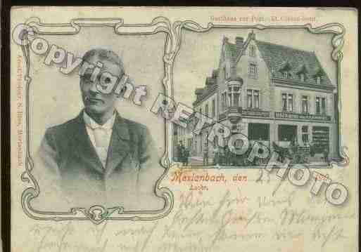 Ville de MERLEBACH Carte postale ancienne