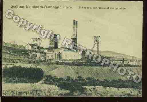 Ville de MERLEBACH Carte postale ancienne Ville de MERLEBACH Carte postale ancienne