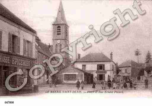 Ville de MESNILSAINTDENIS(LE) Carte postale ancienne