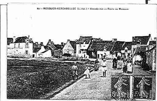 Ville de MESQUER Carte postale ancienne