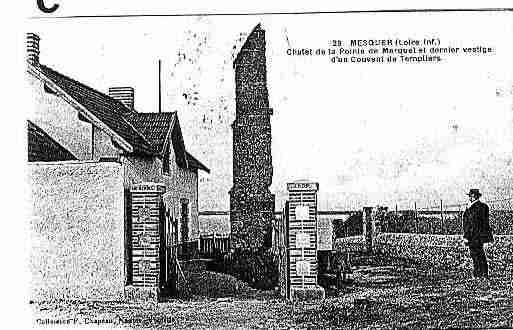 Ville de MESQUER Carte postale ancienne