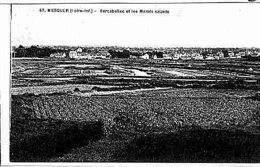 Ville de MESQUER Carte postale ancienne