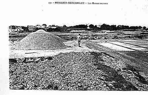 Ville de MESQUER Carte postale ancienne