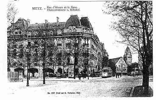 Ville de METZ Carte postale ancienne Ville de METZ Carte postale ancienne
