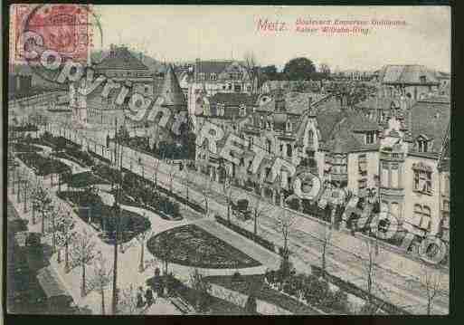 Ville de METZ Carte postale ancienne