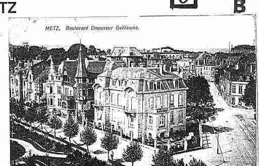 Ville de METZ Carte postale ancienne