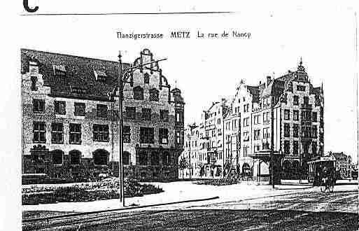 Ville de METZ Carte postale ancienne