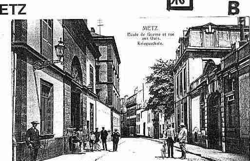 Ville de METZ Carte postale ancienne