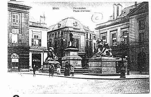Ville de METZ Carte postale ancienne