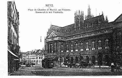 Ville de METZ Carte postale ancienne