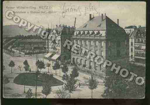 Ville de METZ Carte postale ancienne