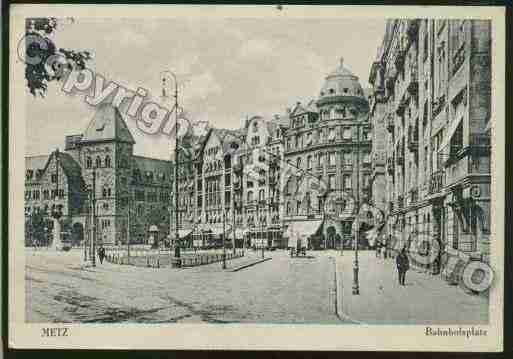 Ville de METZ Carte postale ancienne Ville de METZ Carte postale ancienne