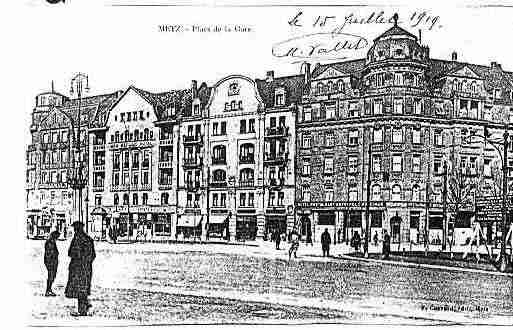 Ville de METZ Carte postale ancienne
