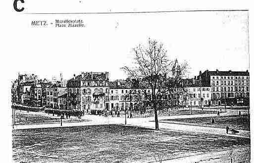 Ville de METZ Carte postale ancienne