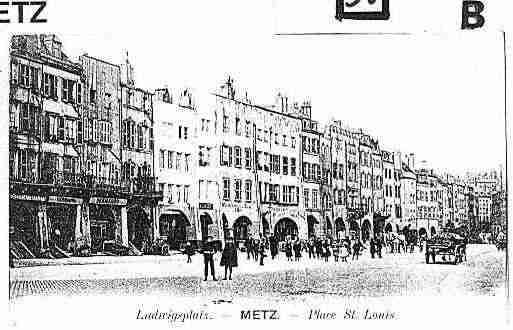 Ville de METZ Carte postale ancienne