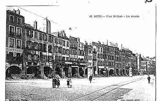 Ville de METZ Carte postale ancienne