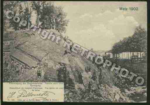 Ville de METZ Carte postale ancienne Ville de METZ Carte postale ancienne