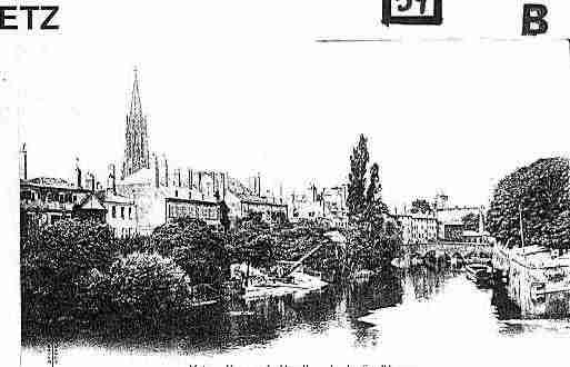 Ville de METZ Carte postale ancienne Ville de METZ Carte postale ancienne