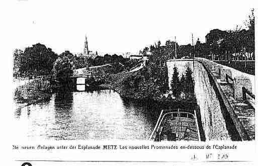 Ville de METZ Carte postale ancienne