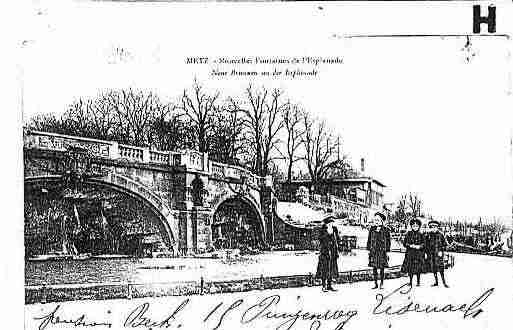 Ville de METZ Carte postale ancienne