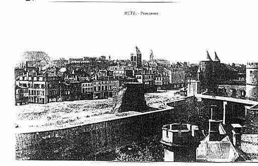 Ville de METZ Carte postale ancienne