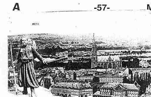 Ville de METZ Carte postale ancienne Ville de METZ Carte postale ancienne