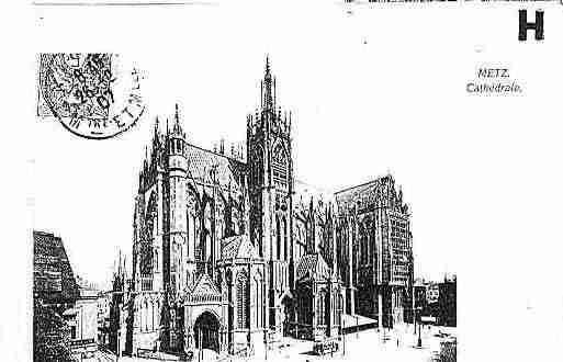 Ville de METZ Carte postale ancienne Ville de METZ Carte postale ancienne