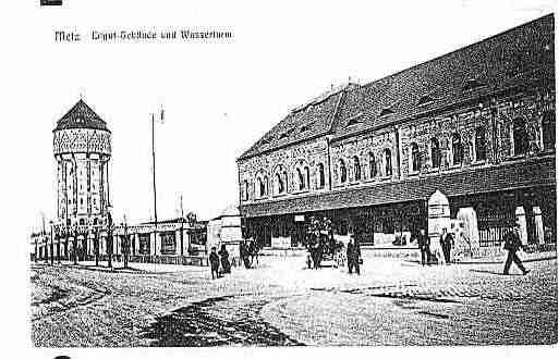 Ville de METZ Carte postale ancienne