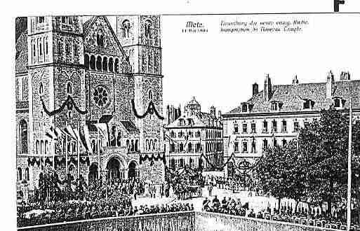 Ville de METZ Carte postale ancienne