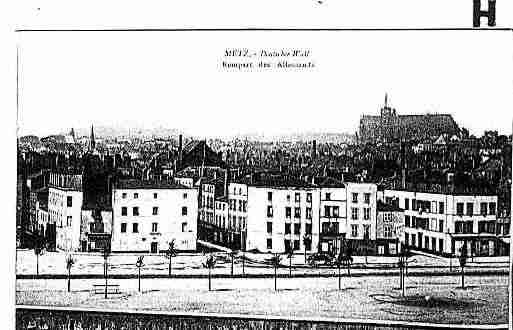 Ville de METZ Carte postale ancienne