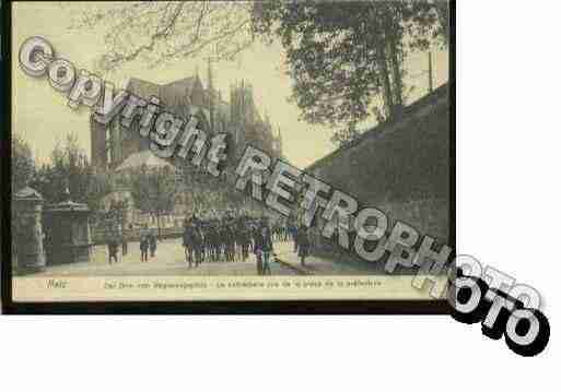 Ville de METZ Carte postale ancienne