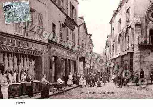 Ville de MEULAN Carte postale ancienne