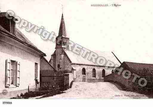 Ville de MEZEROLLES Carte postale ancienne