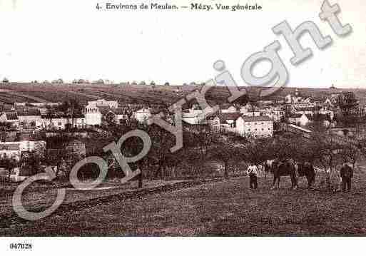 Ville de MEZYSURSEINE Carte postale ancienne