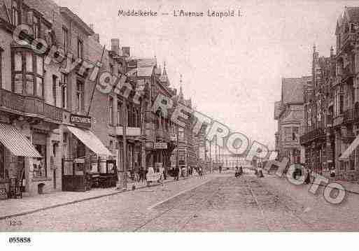 Ville de MIDDELKERKE Carte postale ancienne