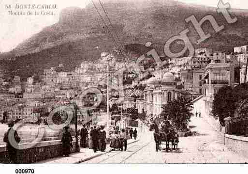 Ville de MONACO Carte postale ancienne Ville de MONACO Carte postale ancienne