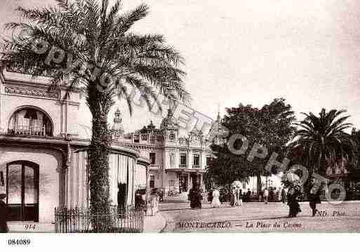 Ville de MONACO Carte postale ancienne Ville de MONACO Carte postale ancienne