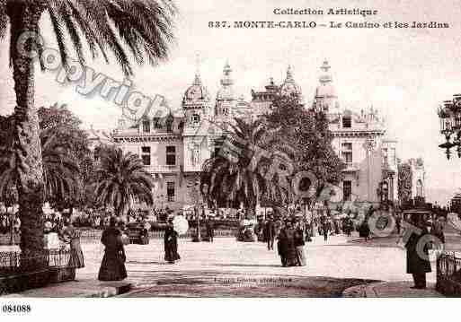 Ville de MONACO Carte postale ancienne Ville de MONACO Carte postale ancienne